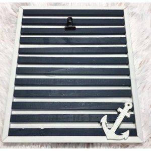 Hobby Lobby Nautica Wood Clip Picture Frame